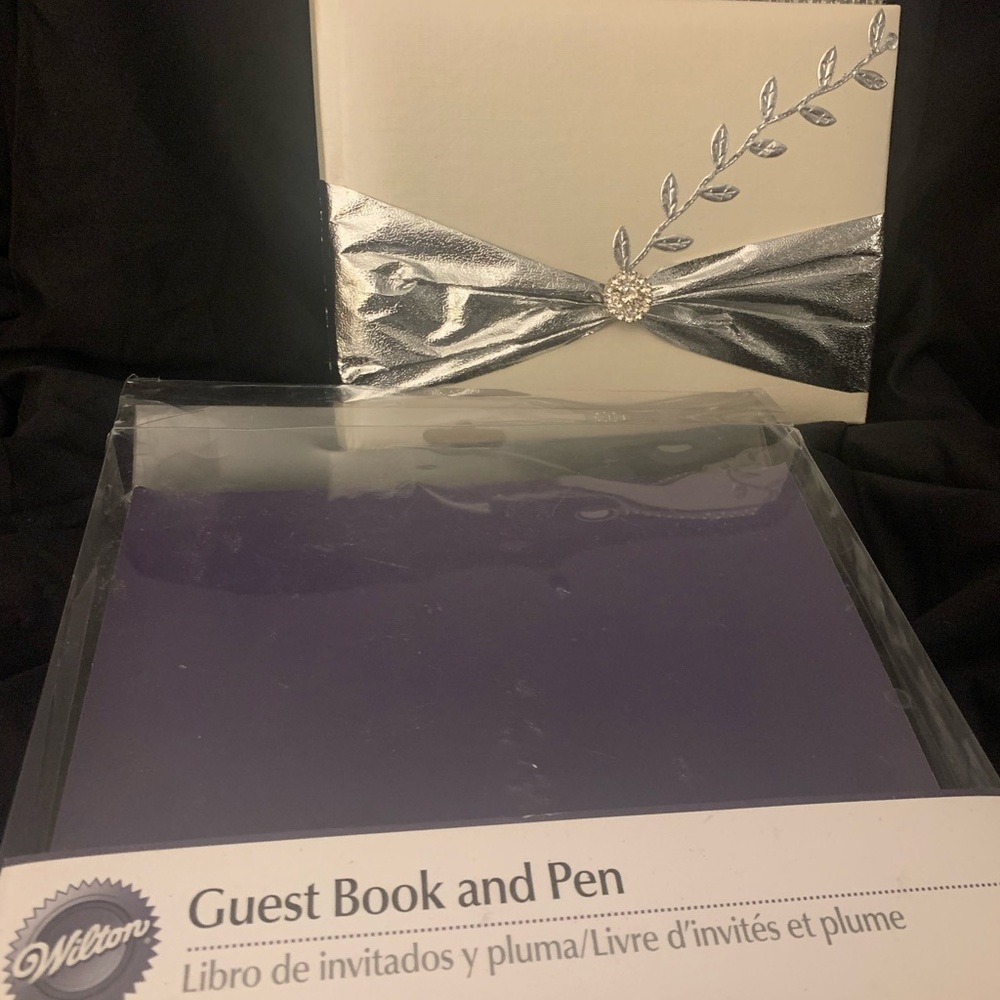 Guest Sign-In Book & Pen Set - Picture 2 of 6